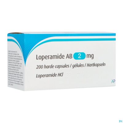 Loperamide ab 2mg harde caps 200 x 2mg