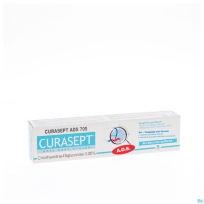 Curasept tandp gel fluoride 0,05% tube 75ml