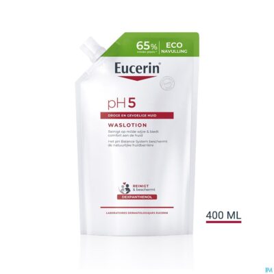 Eucerin ph5 waslotion navulling 400ml-7