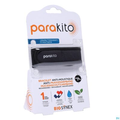 Para'kito armband volwassen zwart 1