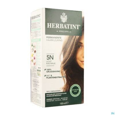Herbatint kastanjebruin licht 5n 150ml