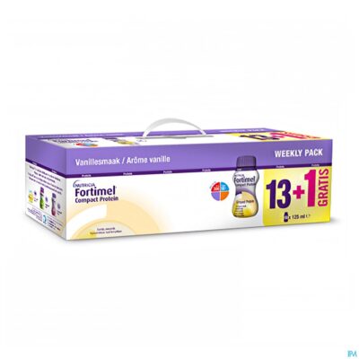 Fortimel compact protein week pack vanil. 14x125ml