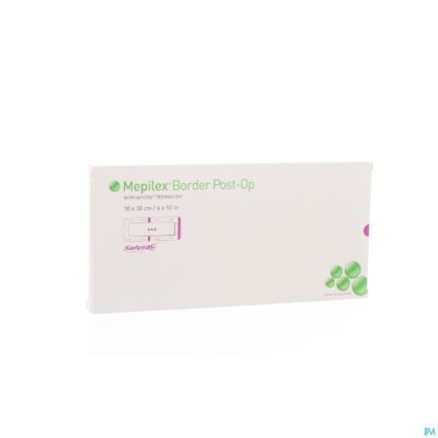 Mepilex border post-op verb 10x20cm 5 496405