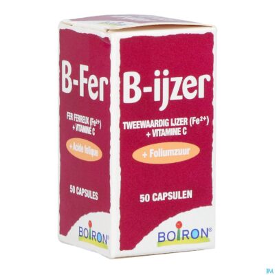 B-ijzer nutridoses caps 50 boiron