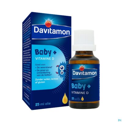 Davitamon baby vitamine d olie 25ml-6