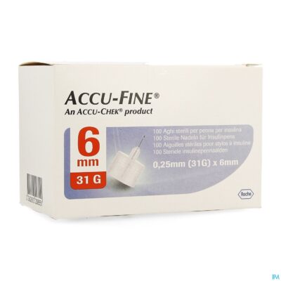 Accu fine 31g 6mm 100-2