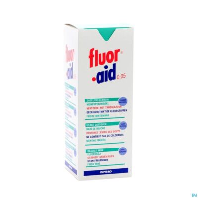 Fluor aid 0,05% mondspoelmiddel 500ml 3104