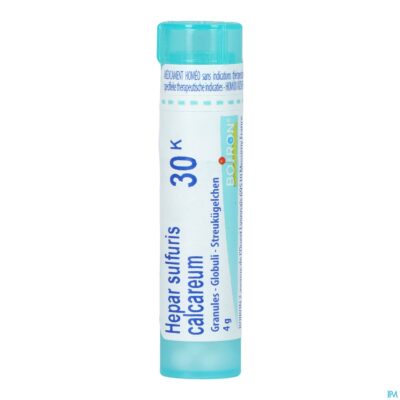 Hepar sulfuris calcareum 30k gr 4g boiron