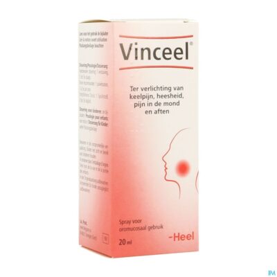 Vinceel mond-keelspray 20ml heel-2