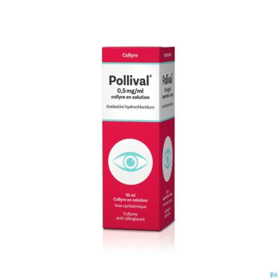 Pollival 0,5mg/ml oogdruppels multidos. pompfl10ml