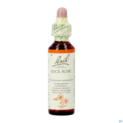 Bach flower remedie 26 rock rose 20ml