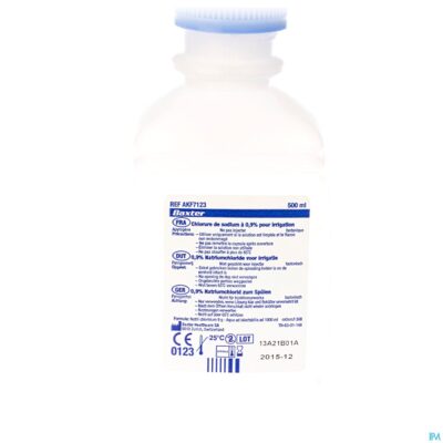 Bx viapack nacl 0.9% irrig. 500ml