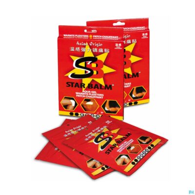 Star balm warmte pleister 10x14cm 4-2