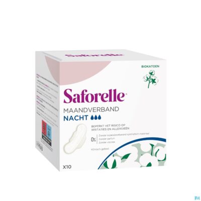 Saforelle maandverbanden nacht 10-2
