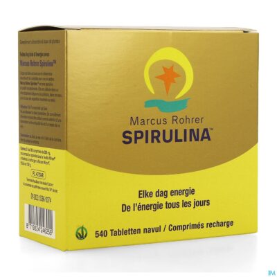 Marcus rohrer spirulina navul comp 540