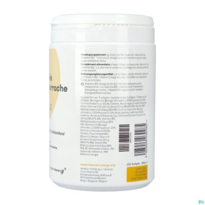 Natural energy bernagie olie caps 250-2