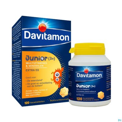 Davitamon junior mfruit v1 comp 120-6