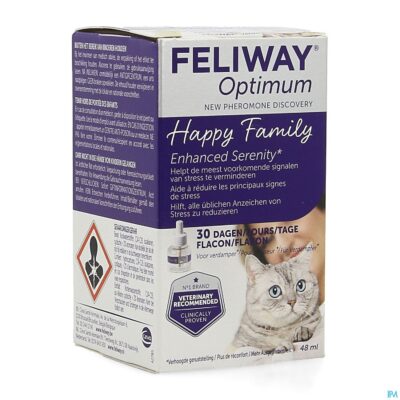 Feliway optimum kat refill 30 dagen fl 48ml