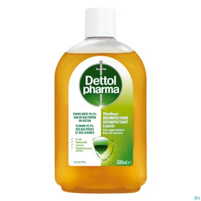 Dettolpharma vloeibare desinfectiemid.oppervlak 1l-2
