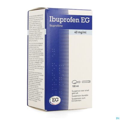 Ibuprofen eg 40 mg/ml susp oraal gebruik 100 ml-2