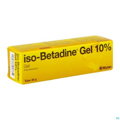 Iso betadine gel tube 30g
