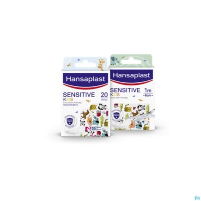 Hansaplast pleisters kids sensitive 1mx6cm-2