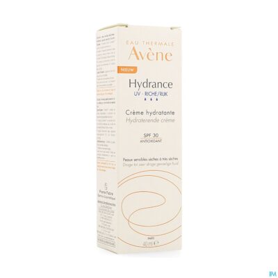 Avene hydrance uv rijk hydraterende creme 40ml-2