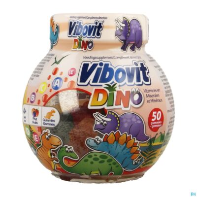 Vibovit fishbowl dinosaur gummies 50