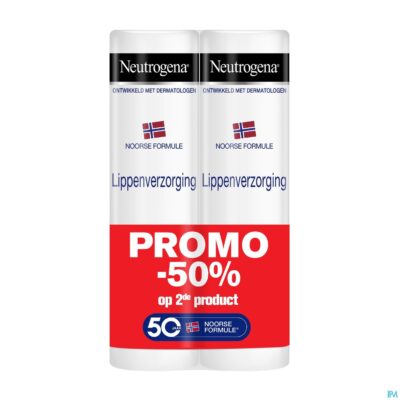 Neutrogena n/f lipstick duo 2x4,8g 2e -50%
