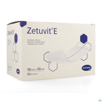 Zetuvit e 10x10cm nst. 50 p/s