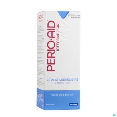 Perio.aid intensive care mondspoelmiddel met 0,12% chx en 0,05% cpc 500ml