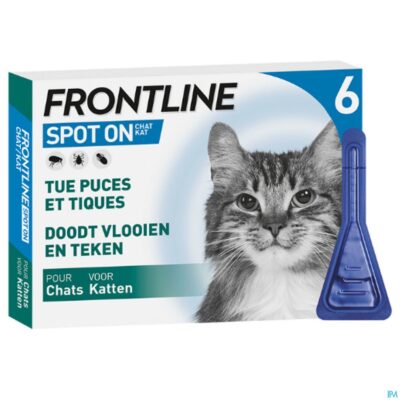 Frontline spot on kat 10% pipet 6x0,50ml-2