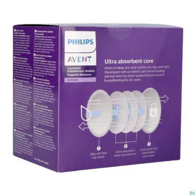 Philips avent borstkompres dag/nacht 60 scf254/61-2