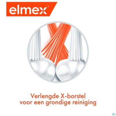 Elmex tandenborst.inter-x a/caries medium duopack-4