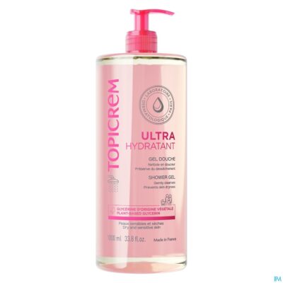 Topicrem um ultra-hydraterende douchegel 1000ml