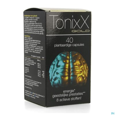 Tonixx gold caps 40