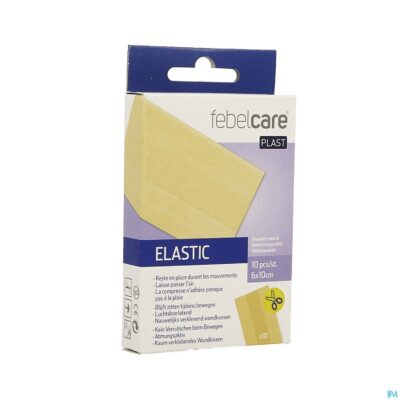 Febelcare plast elastic uncut 10x6cm 10-2