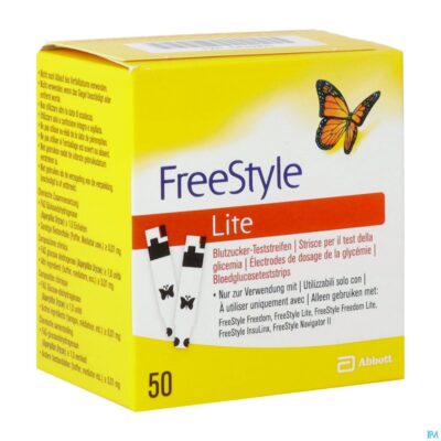 Freestyle lite 50 strips