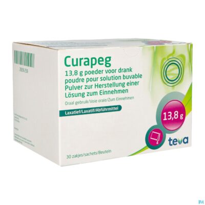 Curapeg 13,7g poeder voor drank 30