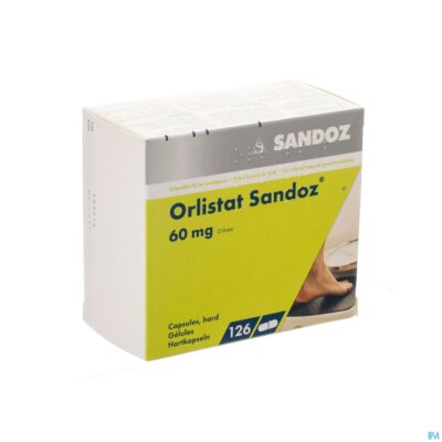 Orlistat sandoz harde caps 126 x 60mg-2