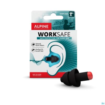 Alpine worksafe oordop 1p-2