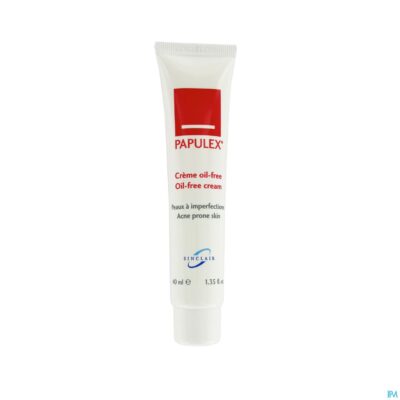 Papulex creme oil free acnehuid tb40ml verv2356954-4