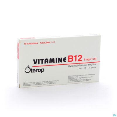 Vit b12 sc/im/iv amp 10 x 1mg/1ml-2