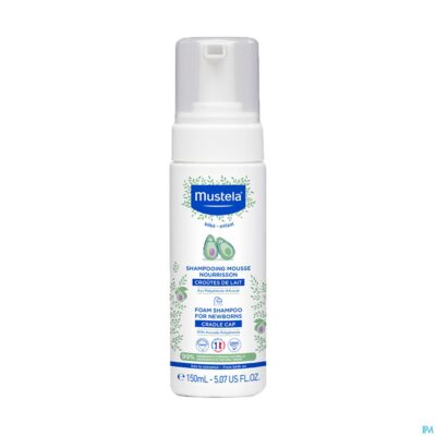 Mustela pn schuimshampoo zuigelingen 150ml