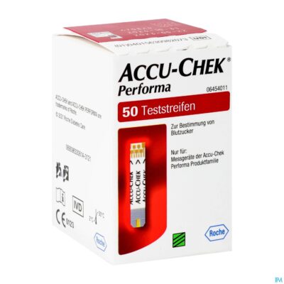 Accu chek performa strips 50 06454011031