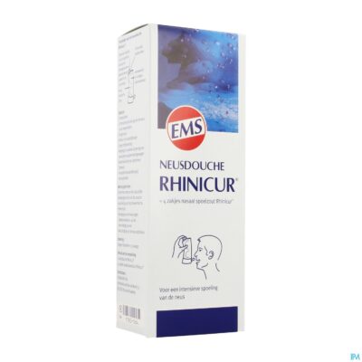 Rhinicur douche nasale + 4 zakjes spoelzout-2