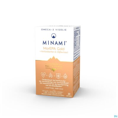 Minami morepa smart fats gold softgels 30