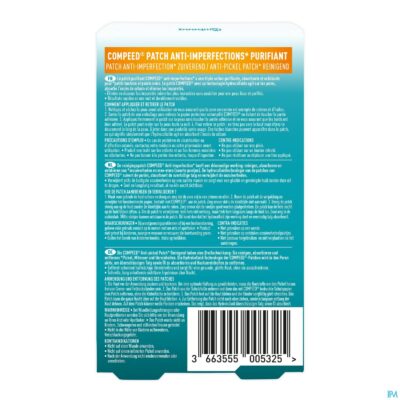 Compeed a/imperfections zuiverend patchs 7-2