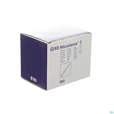 Bd microlance 3 naald 25g 1 rb 0,5x25mm oranje 100