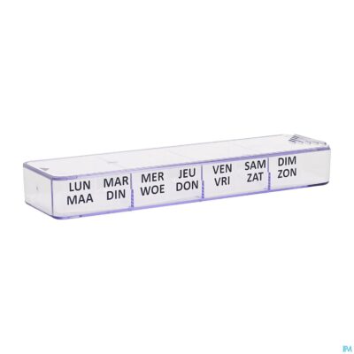 Medidose pillendoos zakmodel 1 week
